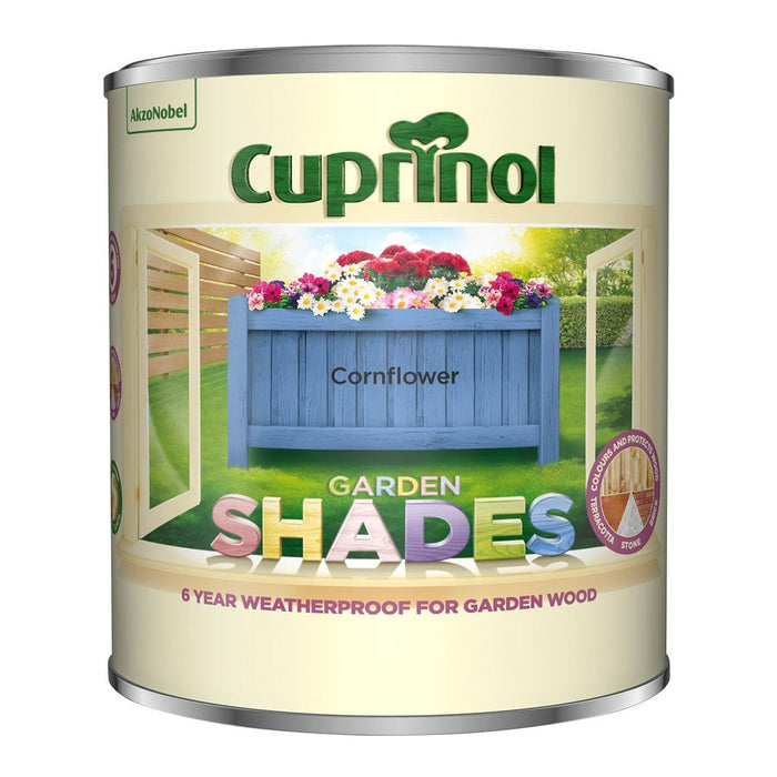 Cuprinol Garden Shades Cornflower 1L - General Hardware Supplies Homevalue