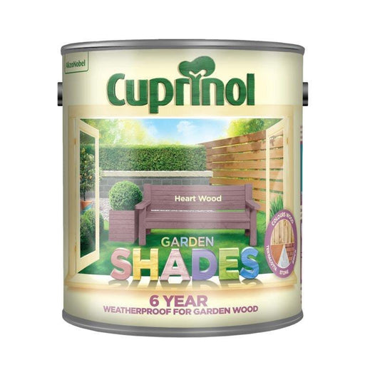 Cuprinol Garden Shades Heart Wood 2.5L - General Hardware Supplies Homevalue