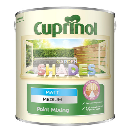 Cuprinol Garden Shades Medium Bs 2.5L - General Hardware Supplies Homevalue