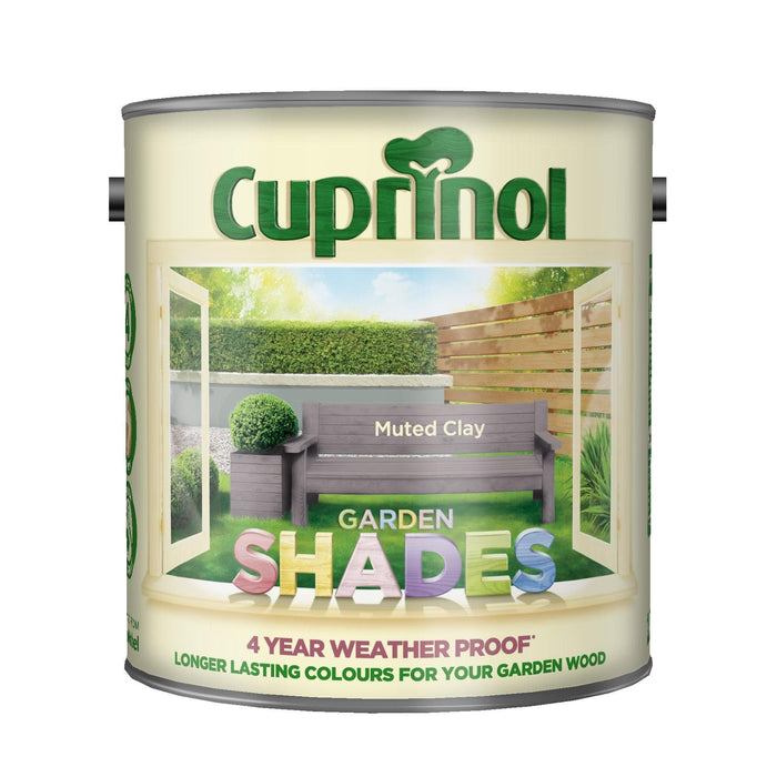 Cuprinol Garden Shades Muted Clay 2.5L - General Hardware Supplies Homevalue
