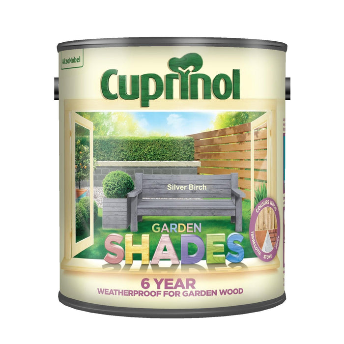 Cuprinol Garden Shades Silver Birch 2.5L - General Hardware Supplies Homevalue