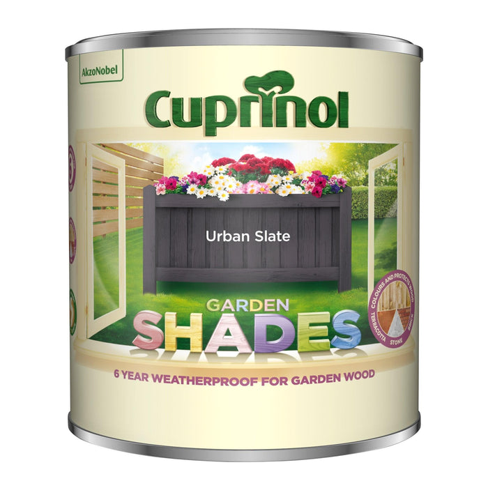 Cuprinol Garden Shades Urban Slate 1L - General Hardware Supplies Homevalue