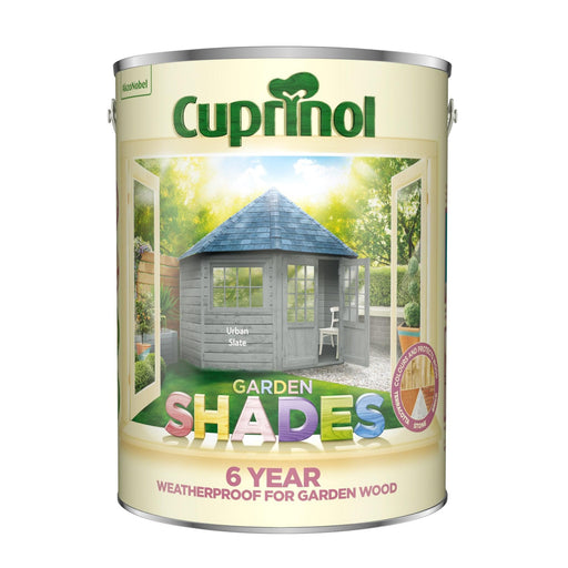 Cuprinol Garden Shades Urban Slate 5L - General Hardware Supplies Homevalue