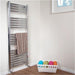 Curved Chrome Towel Rail 600mm x 800mm - General Hardware Supplies Homevalue