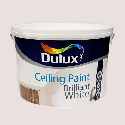 Dulux Ceiling Paint Pure Brilliant White 10L - General Hardware Supplies Homevalue
