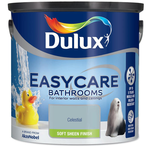 Dulux Easycare Bathrooms Celestial 2.5L - General Hardware Supplies Homevalue