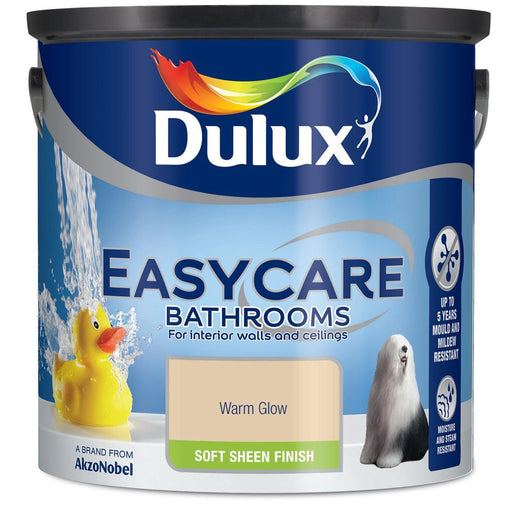 Dulux Easycare Bathrooms Warm Glow 2.5L - General Hardware Supplies Homevalue