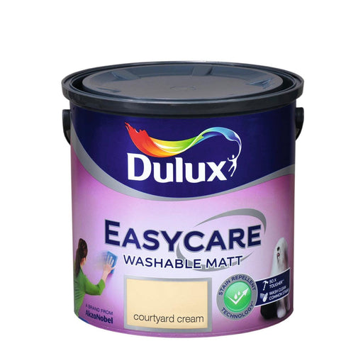 Dulux Easycare Courtyard Cream 2.5L - General Hardware Supplies Homevalue