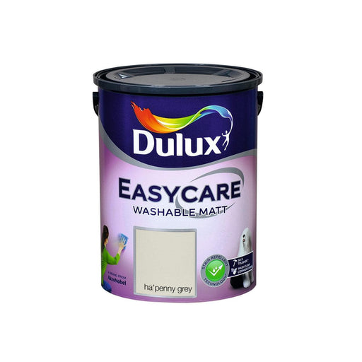 Dulux Easycare Ha'penny Grey 5L - General Hardware Supplies Homevalue
