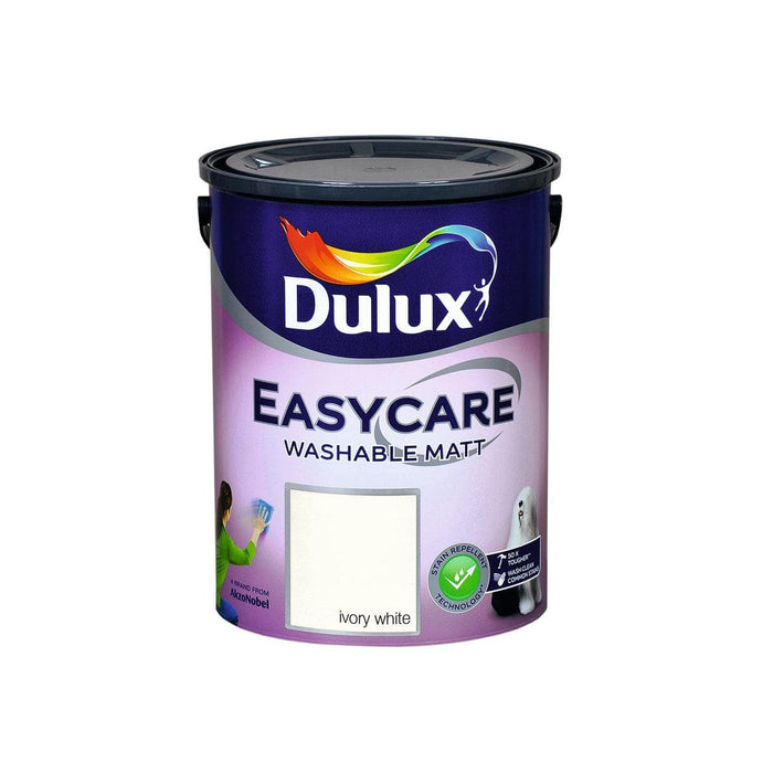Dulux Easycare Ivory White 5L - General Hardware Supplies Homevalue