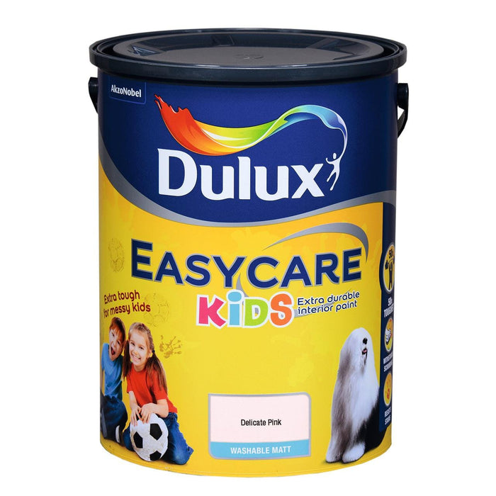 Dulux Easycare Kids Delicate Pink  5L - General Hardware Supplies Homevalue