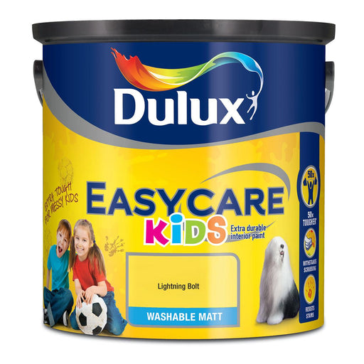 Dulux Easycare Kids Lightning Bolt 2.5L - General Hardware Supplies Homevalue