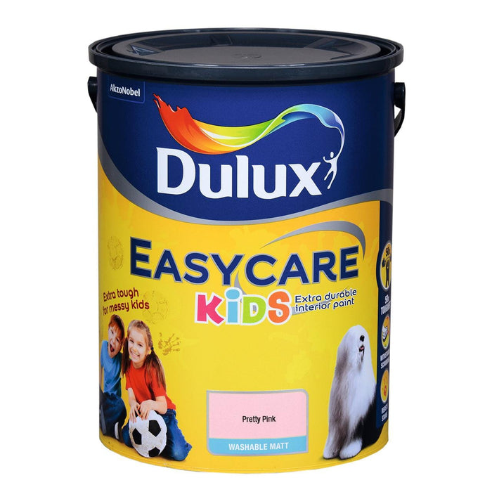 Dulux Easycare Kids Pretty Pink 5L - General Hardware Supplies Homevalue