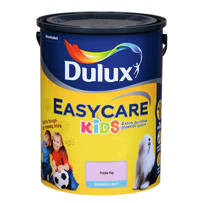 Dulux Easycare Kids Purple  Pop  (new) 5L - General Hardware Supplies Homevalue