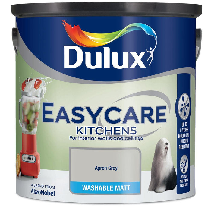 Dulux Easycare Kitchens Apron Grey 2.5L - General Hardware Supplies Homevalue