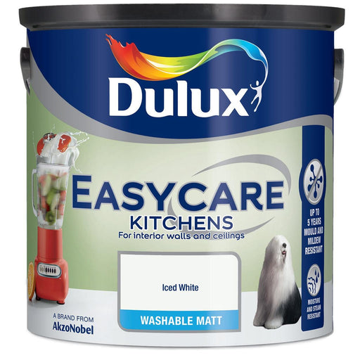 Dulux Easycare Kitchens Iced White 2.5L - General Hardware Supplies Homevalue