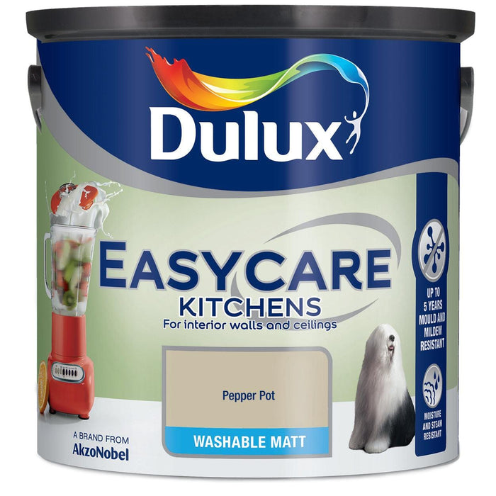 Dulux Easycare Kitchens Pepper Pot  2.5L - General Hardware Supplies Homevalue