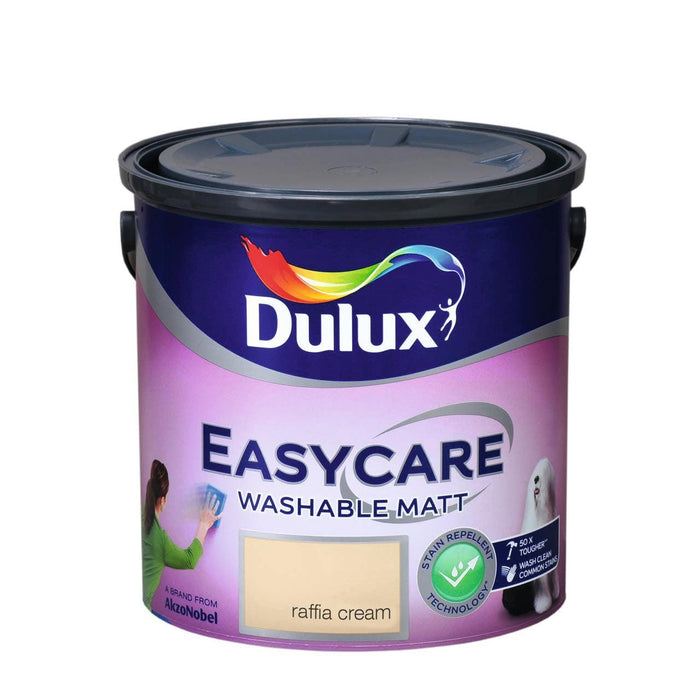 Dulux Easycare Raffia Cream 2.5L - General Hardware Supplies Homevalue