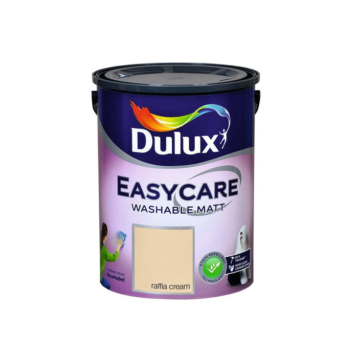Dulux Easycare Raffia Cream 5L - General Hardware Supplies Homevalue