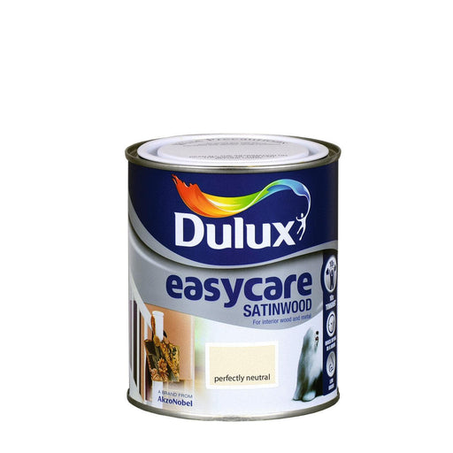 Dulux Easycare Satinwood (750Ml) Perfectly Neutral - General Hardware Supplies Homevalue