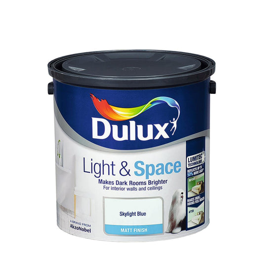 Dulux Light & Space Skylight Blue 2.5L - General Hardware Supplies Homevalue