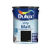 Dulux Vinyl Matt Black 5L - General Hardware Supplies Homevalue