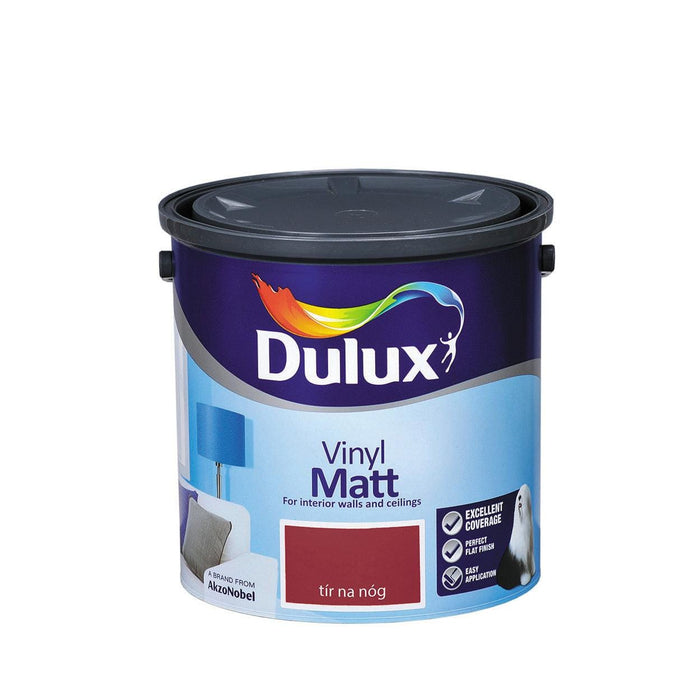Dulux Vinyl Matt Tir Na Nog 2.5L - General Hardware Supplies Homevalue