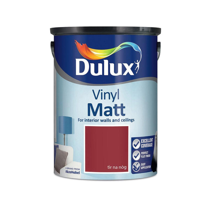 Dulux Vinyl Matt Tir Na Nog 5L - General Hardware Supplies Homevalue