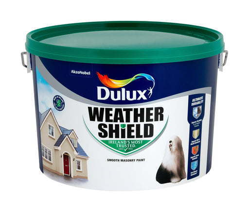 Dulux Weathershield Brilliant White 10L - General Hardware Supplies Homevalue