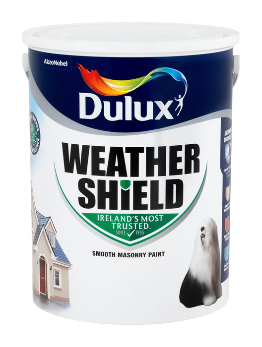 Dulux Weathershield Brilliant White 5L - General Hardware Supplies Homevalue