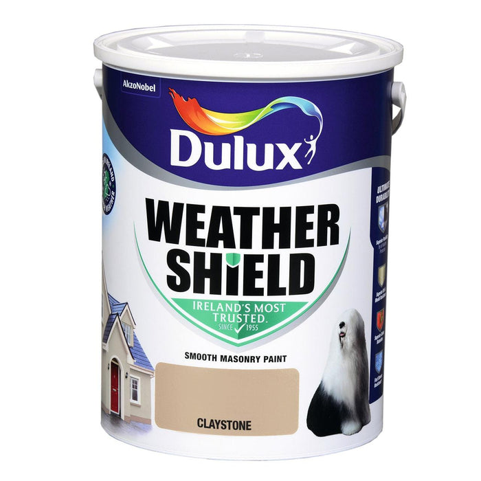 Dulux Weathershield Claystone 5L - General Hardware Supplies Homevalue