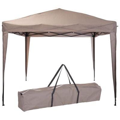 Easy up Party Tent 3m x 3m Beige - General Hardware Supplies Homevalue