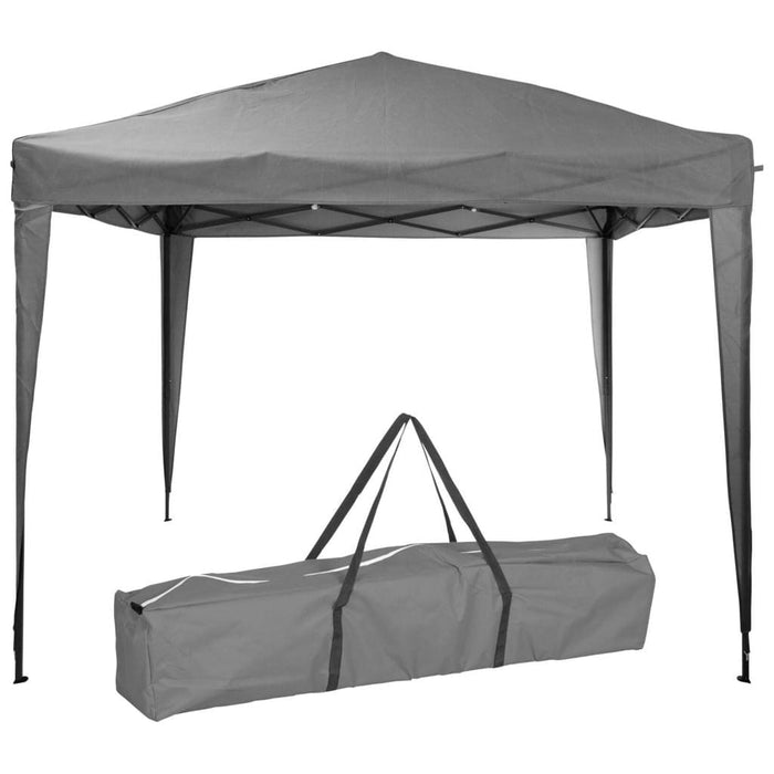 Easy up Party Tent 3m x 3m Charcoal - General Hardware Supplies Homevalue
