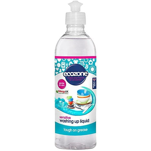 Ecozone Sensitive Washing up Liquid - 500ml - General Hardware Supplies Homevalue