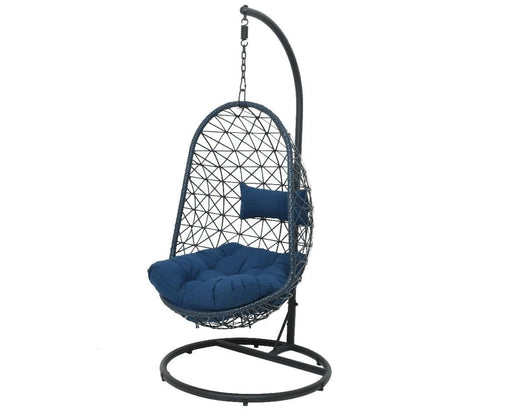 Egg Chair Blue - General Hardware Supplies Homevalue