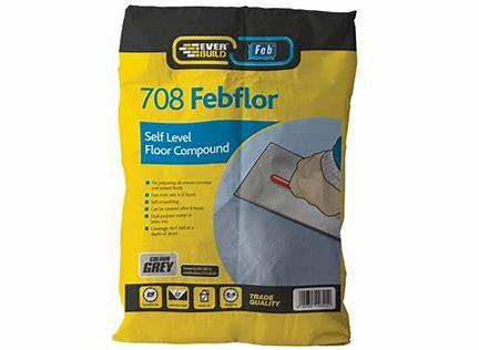 Everbuild 708 Febflor Self Level Floor Compound - General Hardware Supplies Homevalue