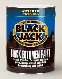Everbuild Black Bitumen Paint - General Hardware Supplies Homevalue