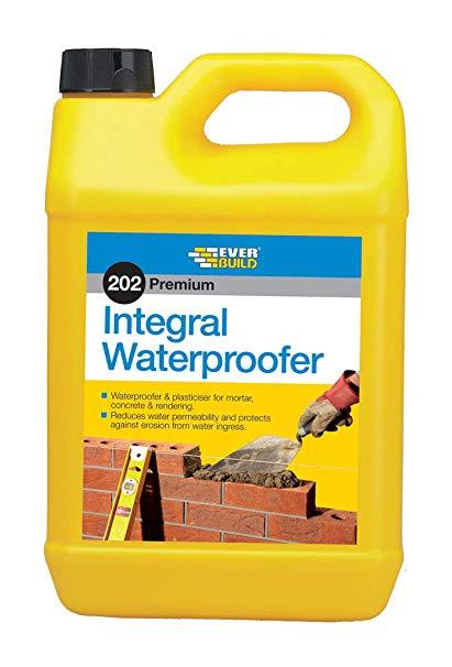 Everbuild Integral 5Ltr Liquid Waterproofer - General Hardware Supplies Homevalue