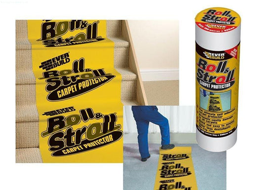 Everbuild Roll - Stroll Premium Carpet Protector - General Hardware Supplies Homevalue