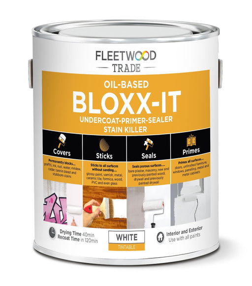 Fleetwood 1lL Bloxx-It Oil Based Primer - General Hardware Supplies Homevalue