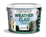 Fleetwood Weather Clad White 10Ltr - General Hardware Supplies Homevalue