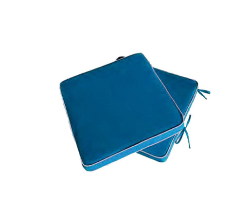 Garden Collection 2 Seat Pads Blue - General Hardware Supplies Homevalue