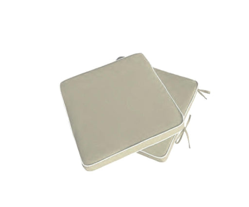 Garden Collection 2 Seat Pads Cream - General Hardware Supplies Homevalue