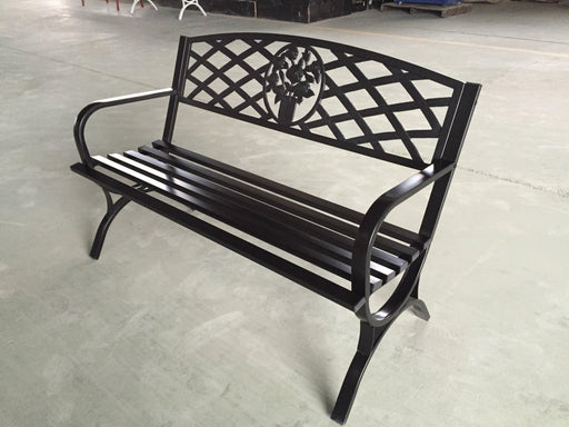 Garden Collection Metal Floral Bench - General Hardware Supplies Homevalue