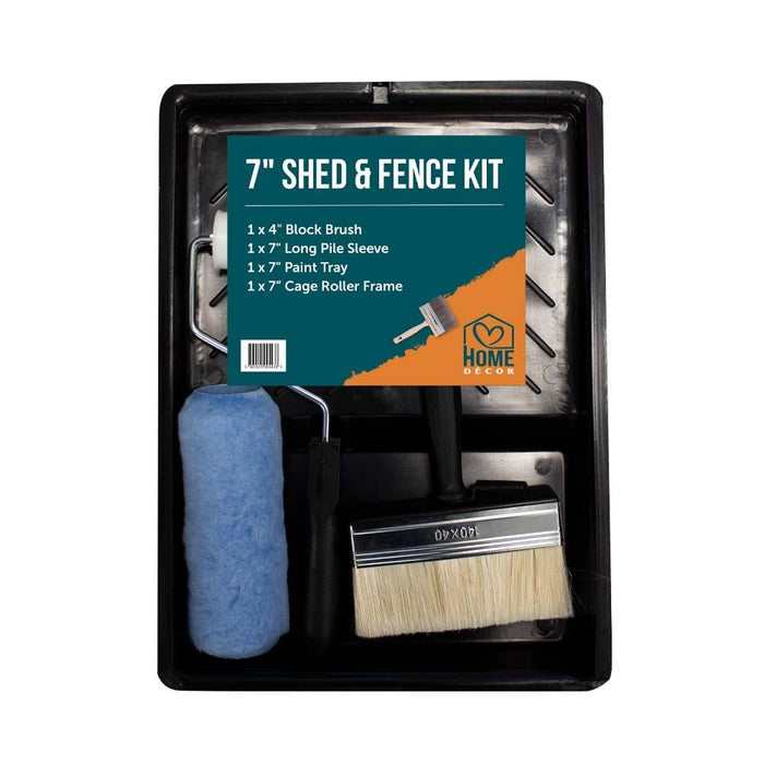 Home Decor 7" Shed & Fence Kit - General Hardware Supplies Homevalue