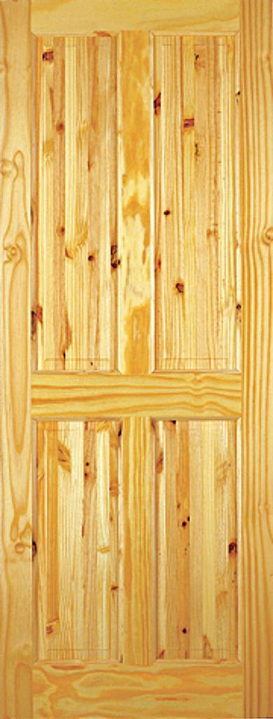 Indoors Ashford Pine Door 78X28X42Mm 4 Panel - General Hardware Supplies Homevalue