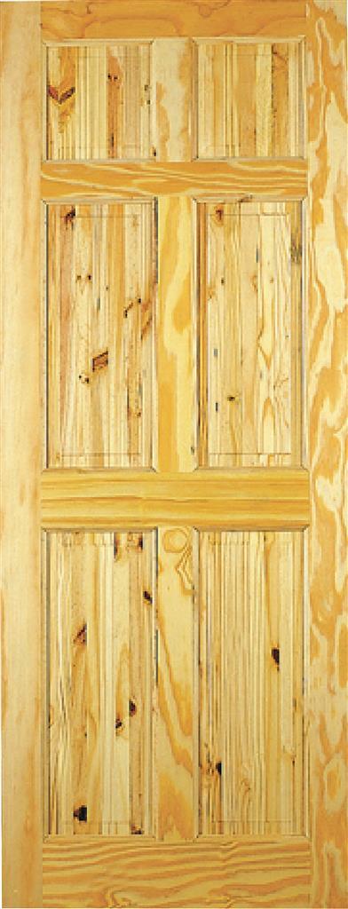 Indoors Berkley Pine Door 80X34X42Mm 6 Panel - General Hardware Supplies Homevalue