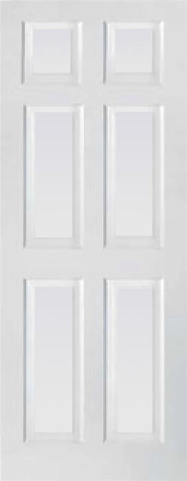 Indoors Toronto 6 Panel Primed Door 78X26X44Mm - General Hardware Supplies Homevalue