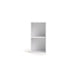 Linate Bookcase 2x1 Matt White - General Hardware Supplies Homevalue