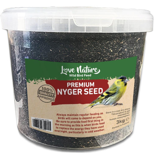 Love Nature 3KG Nyger Seed Bucket - General Hardware Supplies Homevalue